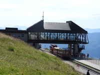 Schafbergbahn hegyi állomás