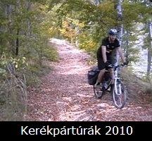 Kerékpártúrák 2010